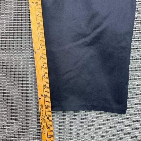 Lee womens Plus size 24w Relaxed Fit Mid Rise Straight Leg Pants - Black - Picture 9 of 11